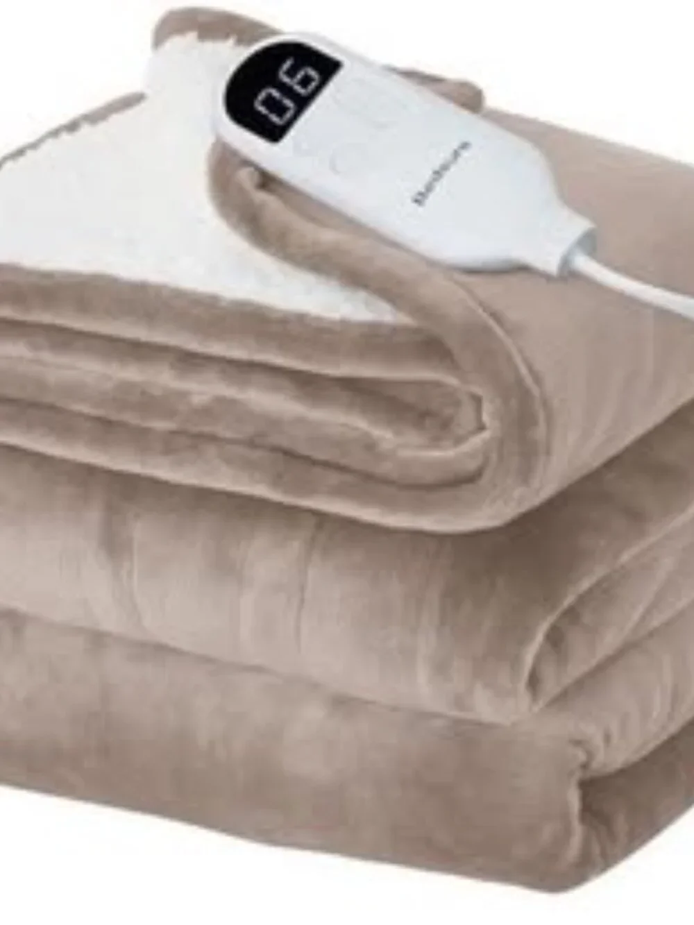Bedsure Electric Blanket Twin - Soft Flannel Heated Blanket Twin Size, GentleSof